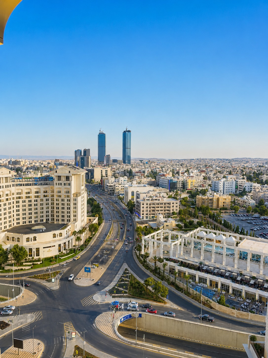 Amman city skyline